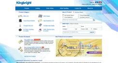 Desktop Screenshot of kingbrightusa.com